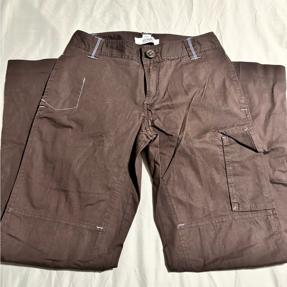 Old Navy Brown Cargo Pantd